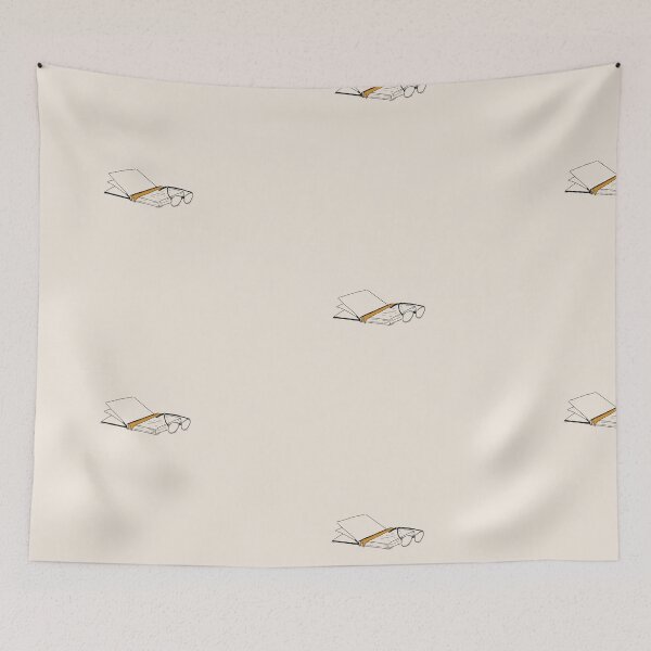 Item preview, First Page – Minimal Reading Illustration designed and sold by LluviaStudio.
