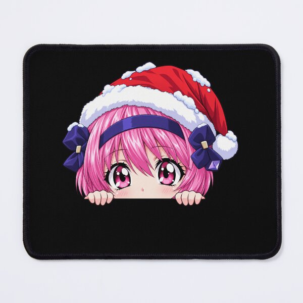 Item preview, Nana Elfen Lied Christmas Peeking Chibi Girl designed and sold by mildaclairmo.