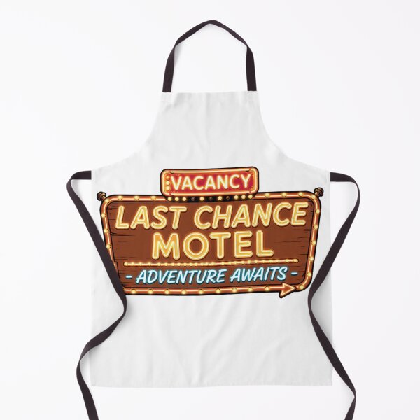 Item preview, Last Chance Motel designed and sold by GeeklyShirts.