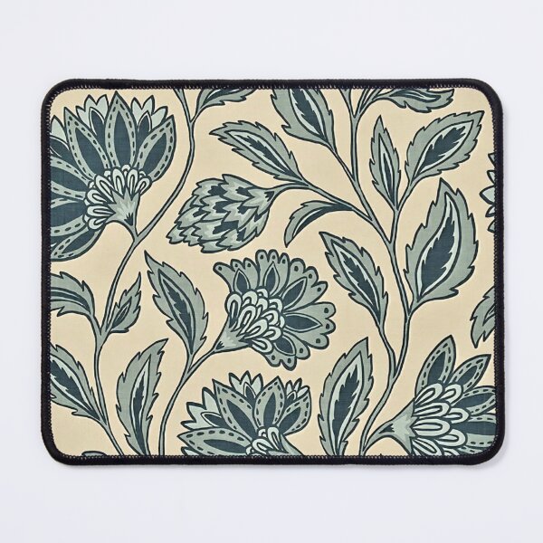 Item preview, Blue Garden Vintage Floral Pattern designed and sold by Vintage-Lady65.