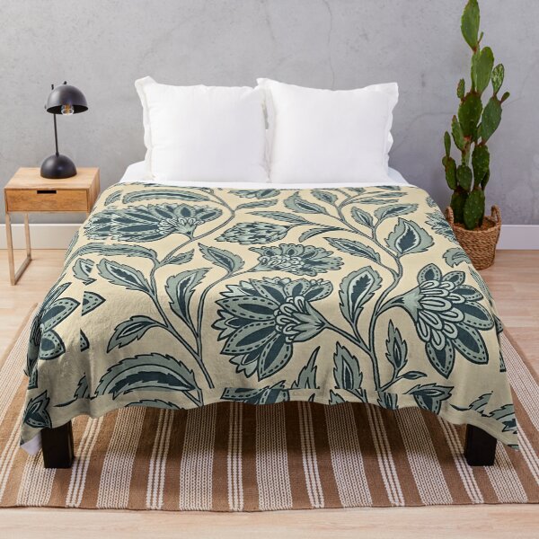 Item preview, Blue Garden Vintage Floral Pattern designed and sold by Vintage-Lady65.