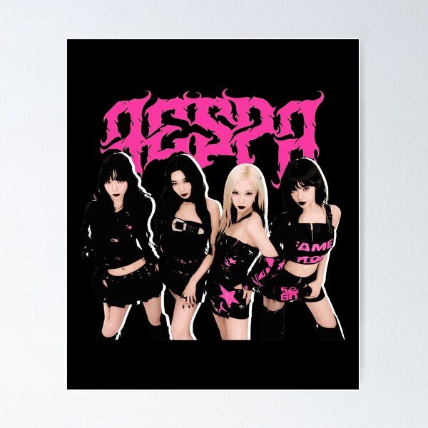 Item preview, Kpop Girl Group Retro Style Graphic  designed and sold by KevinRobi27022.