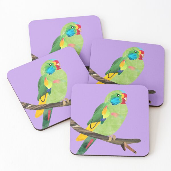 Item preview, Purple parrot designed and sold by Design-Unicorn.