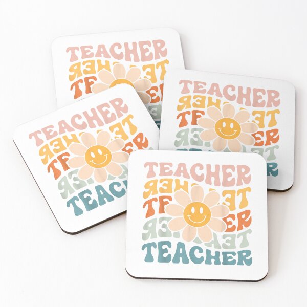 Item preview, Retro Teacher Daisy Colorful - Elementary School Teacher T-Shirt designed and sold by Cafe18.