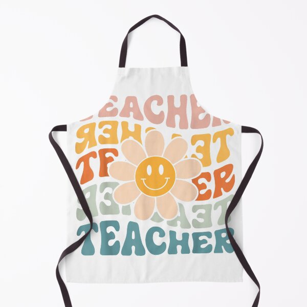 Artikelvorschau, Retro Lehrerin Daisy – Buntes T-Shirt für Grundschullehrer entworfen und verkauft von Cafe18.