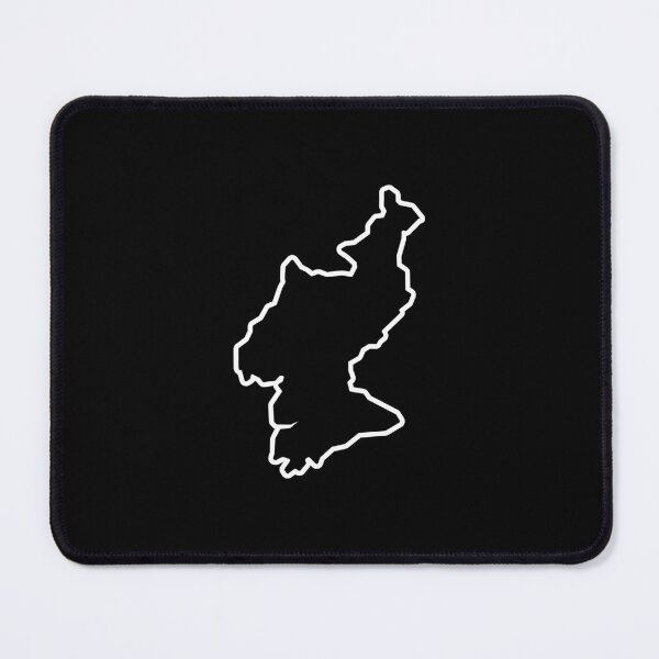 Item preview, North Korea Country Outline KP designed and sold by shitpostee.