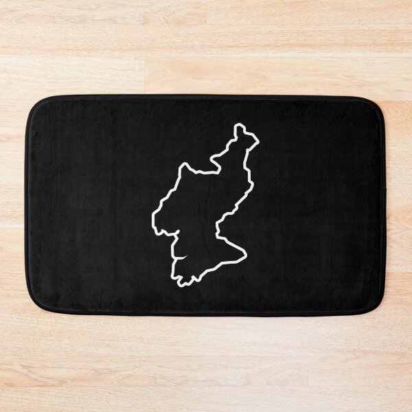Item preview, North Korea Country Outline KP designed and sold by shitpostee.