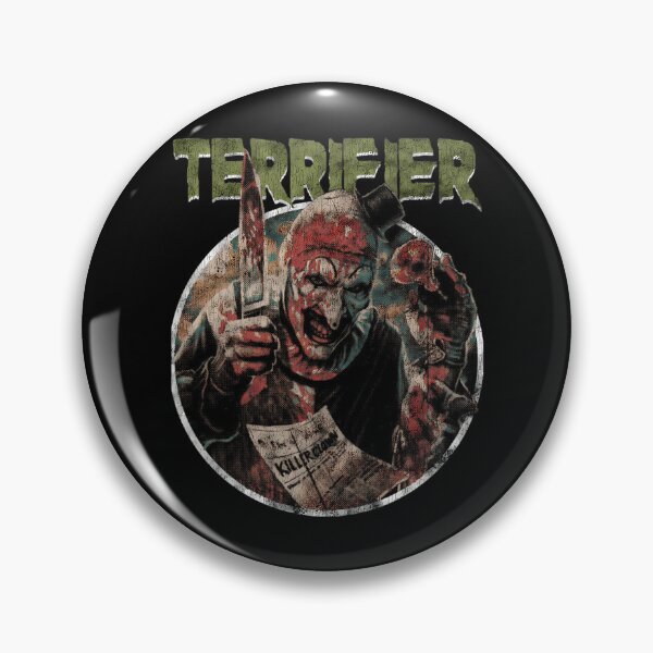 Item preview, Terrifier Art The Clown Vintage Horror Graphic designed and sold by ImogenDavisArt.