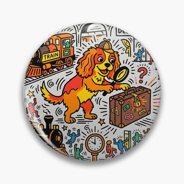 Item preview, Cavalier Detective designed and sold by PictoVibe.