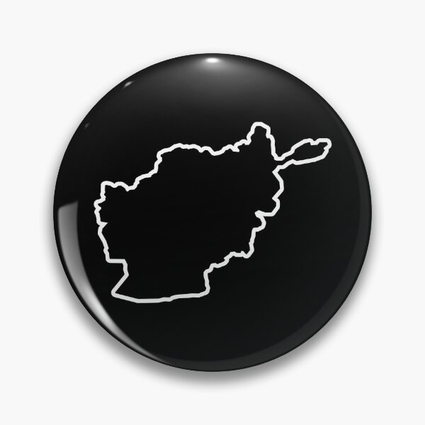 Item preview, Afghanistan Country Outline AF designed and sold by shitpostee.