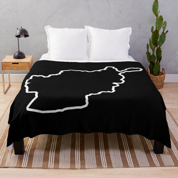 Item preview, Afghanistan Country Outline AF designed and sold by shitpostee.
