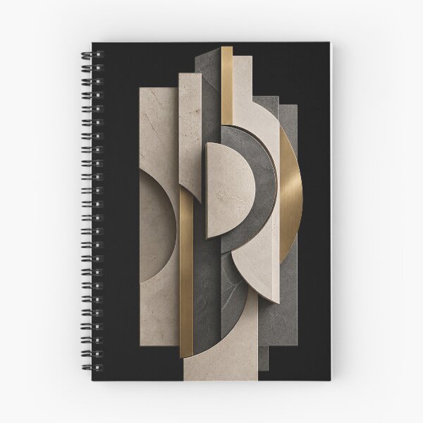 Item preview, Architectural Relief | Layered Stone & Brass Contemporary Wall Art designed and sold by rigelcreation.