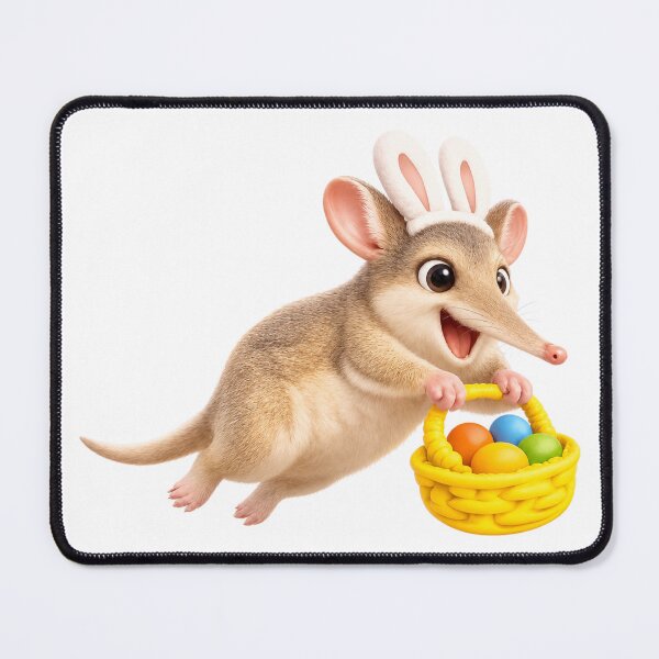 Item preview, Long-Nosed Bandicoot Easter Bunny designed and sold by Sillytoe.