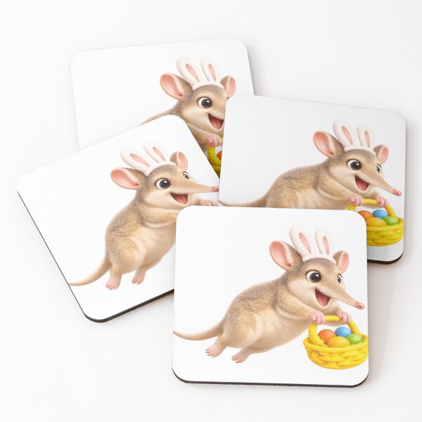 Item preview, Long-Nosed Bandicoot Easter Bunny designed and sold by Sillytoe.