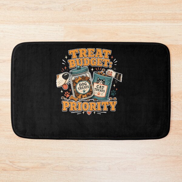 Item preview, Treat Budget Priority Dog Cat designed and sold by MarlaMaloneShop.