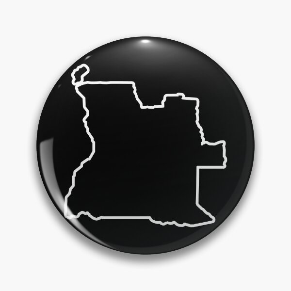 Item preview, Angola Country Outline AO designed and sold by shitpostee.
