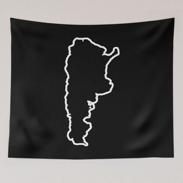 Item preview, Argentina Country Outline AR designed and sold by shitpostee.