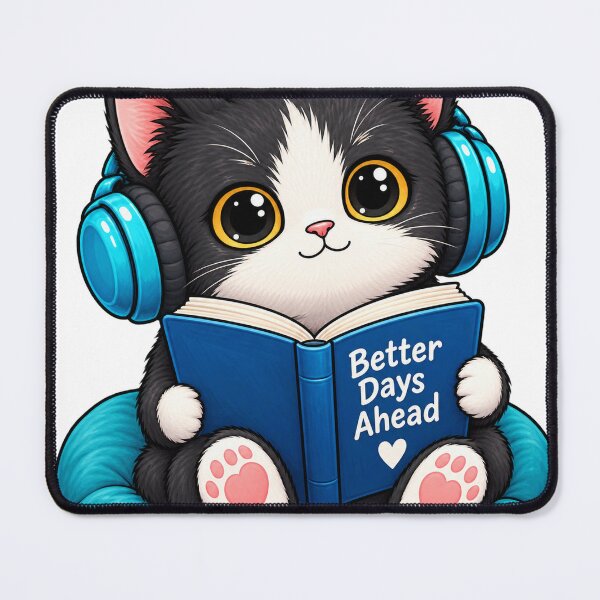 Item preview, Better Days Ahead Motivational Quote Sticker designed and sold by Pixel & Ponder.