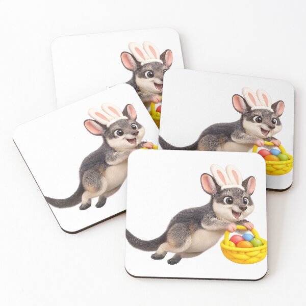 Item preview, Lumholtz’s Tree Kangaroo Easter Bunny designed and sold by Sillytoe.