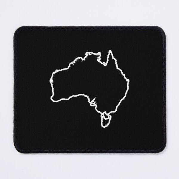 Item preview, Australia Country Outline AU designed and sold by shitpostee.