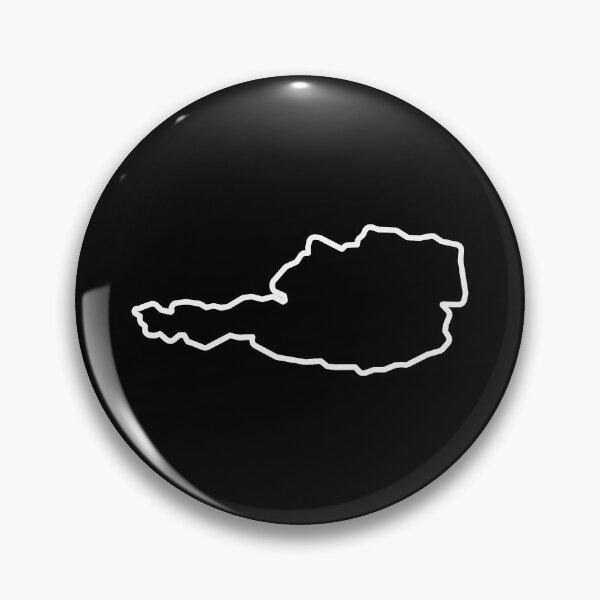 Item preview, Austria Country Outline AT designed and sold by shitpostee.