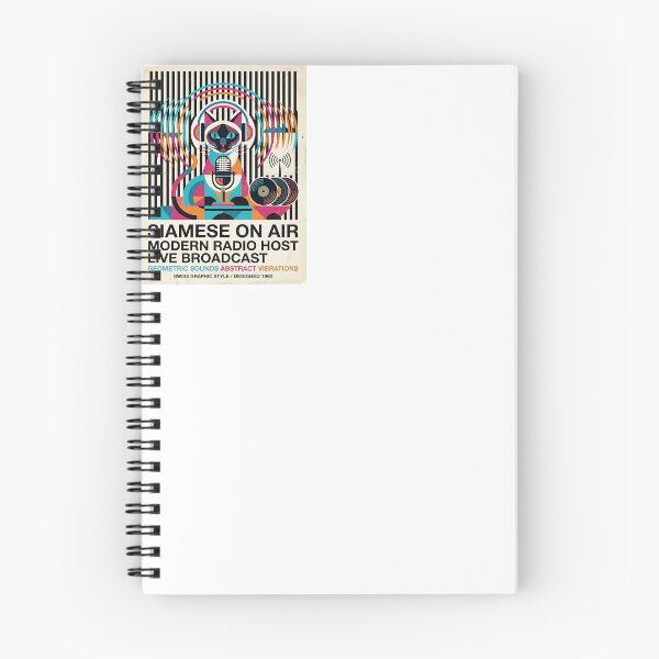 Item preview, Siamese Radio Host designed and sold by PictoVibe.