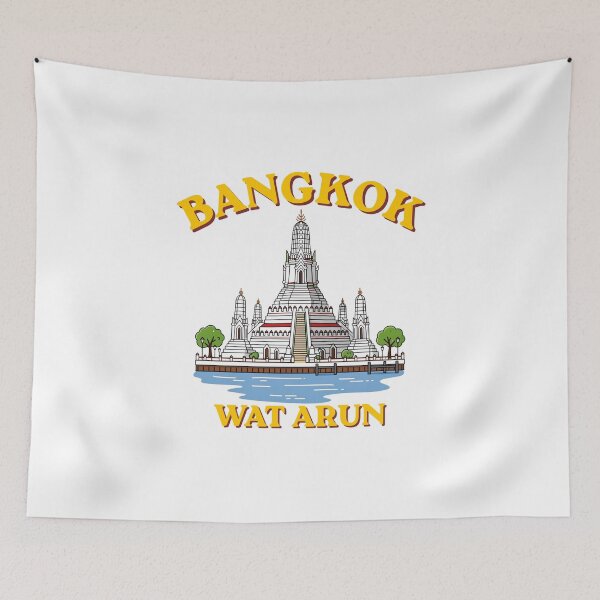 Item preview, Bangkok Wat Arun designed and sold by GeeklyShirts.