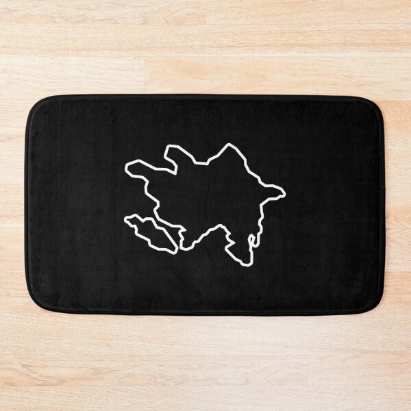 Item preview, Azerbaijan Country Outline AZ designed and sold by shitpostee.
