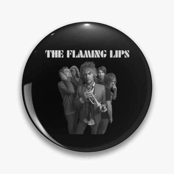 Item preview, The Flaming Lips Vintage 90s Band designed and sold by ImogenDavisArt.
