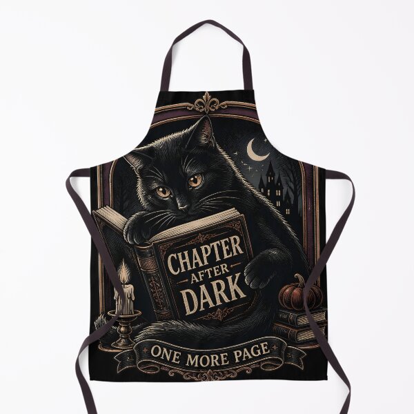 Item preview, Chapter After Dark Black Cat Halloween Gothic Engraving designed and sold by BernoNickel.