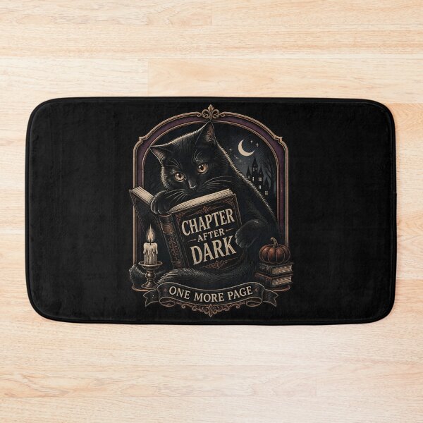 Item preview, Chapter After Dark Black Cat Halloween Gothic Engraving designed and sold by BernoNickel.