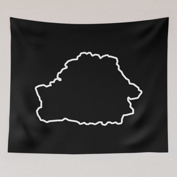 Item preview, Belarus Country Outline BY designed and sold by shitpostee.