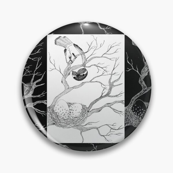 Item preview, Chickadee Sketch (light and dark) designed and sold by CJGrimes.