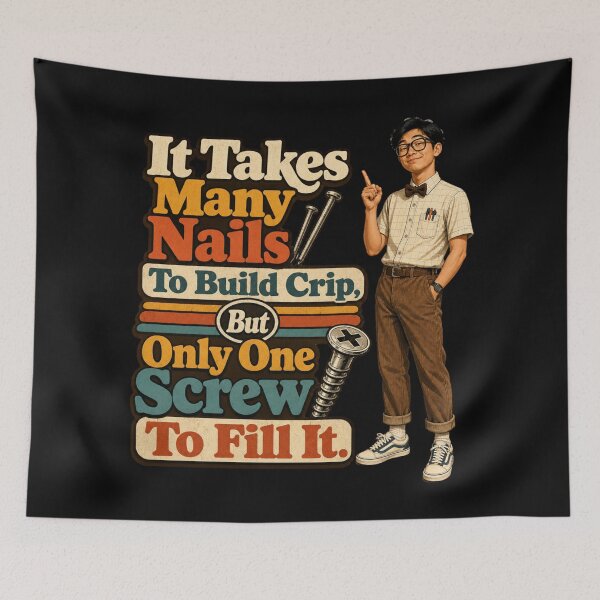 Item preview, It takes many nails ... designed and sold by BestCoolStuff.