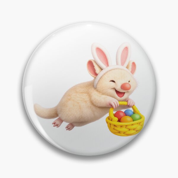 Item preview, Mole Easter Bunny designed and sold by Sillytoe.