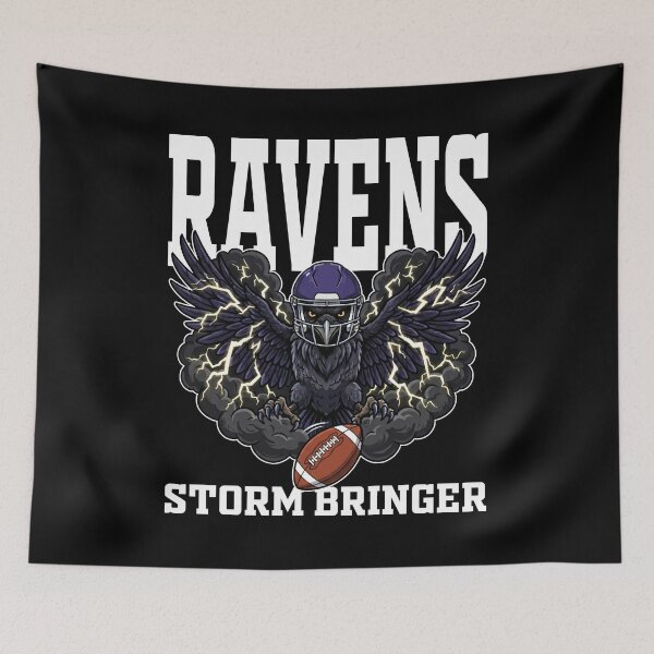 Item preview, RAVENS STORM BRINGER - BAL RAVENS designed and sold by KEF Custom.
