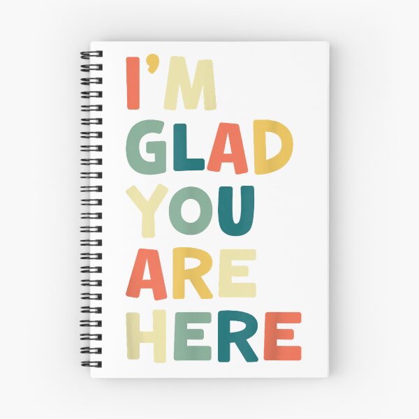 Item preview, Retro I’m Glad You are Here Women Men Teacher T-Shirt designed and sold by gidget-gadget.