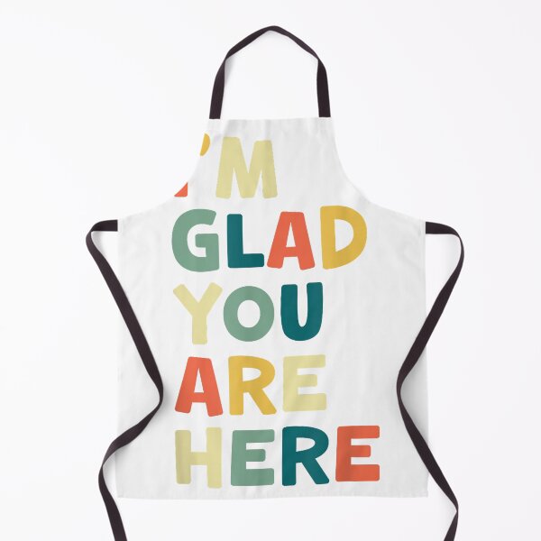 Item preview, Retro I’m Glad You are Here Women Men Teacher T-Shirt designed and sold by gidget-gadget.