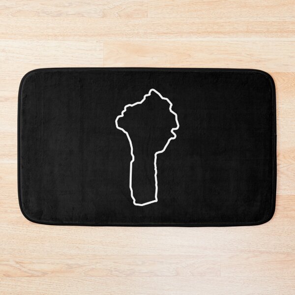 Item preview, Benin Country Outline BJ designed and sold by shitpostee.