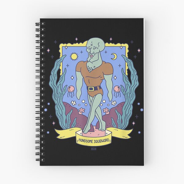 Item preview, Handsome Squidward Spongebob Squarepants designed and sold by VickyKuhnart.