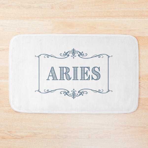 Item preview, Aries Zodiac Vintage Ornate Typography Elegant Astrology designed and sold by HYPNK.
