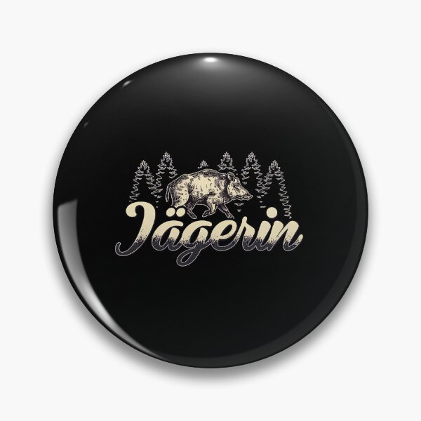 Item preview, Jägerin Wild Boar Forest Vintage Design designed and sold by butaudnuusie.