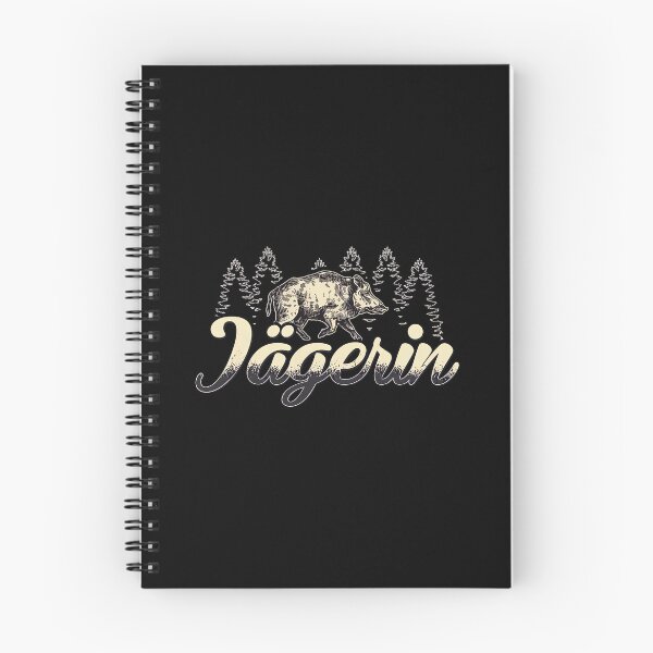 Item preview, Jägerin Wild Boar Forest Vintage Design designed and sold by butaudnuusie.