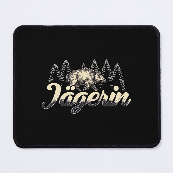Item preview, Jägerin Wild Boar Forest Vintage Design designed and sold by butaudnuusie.