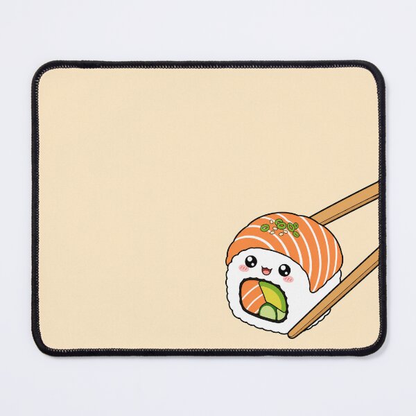 Item preview, Kawaii Sushi Roll with Chopsticks designed and sold by lotsofniches.
