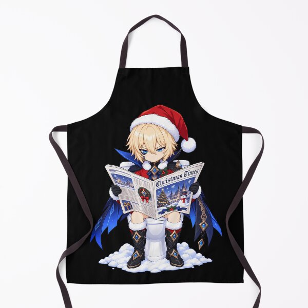 Item preview, Dainsleif Genshin Impact Christmas Toilet Newspaper Humor designed and sold by mildaclairmo.