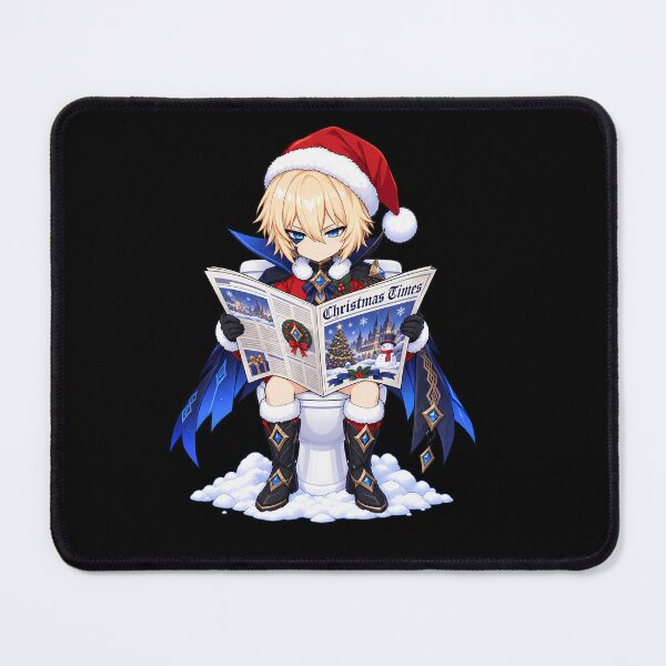 Item preview, Dainsleif Genshin Impact Christmas Toilet Newspaper Humor designed and sold by mildaclairmo.