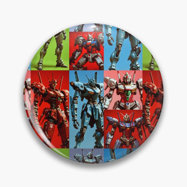 Item preview, Mecha, Warrior, Robot, Collage, anime, manga,02 designed and sold by 4gottenlore.