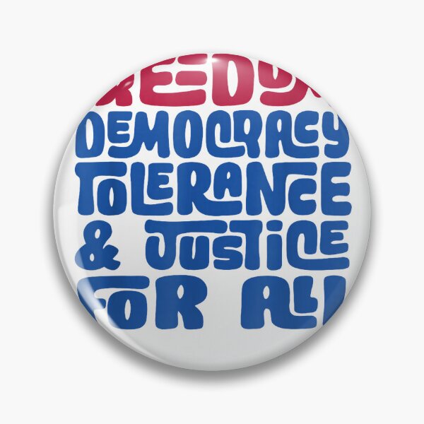 Item preview, School Civics Freedom Democracy Tolerance Justice Theme T-Shirt designed and sold by Magoya Store ⭐⭐⭐⭐⭐.