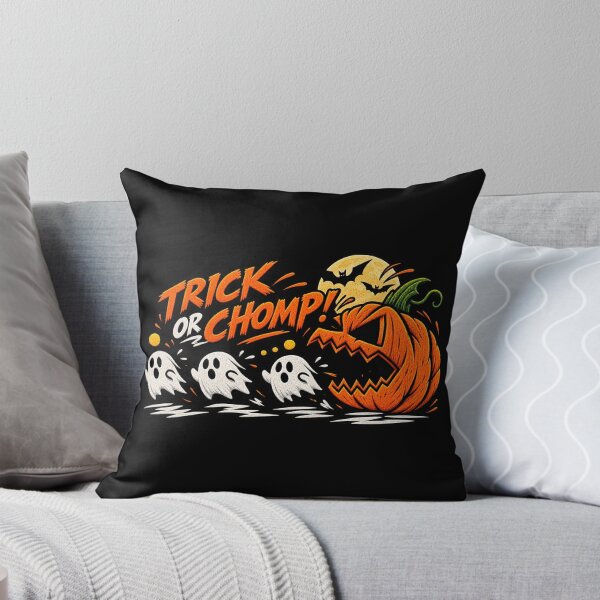 Item preview, Trick or Chomp! Halloween Arcade Ghosts designed and sold by DogLord.